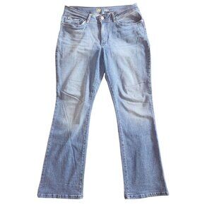 Lee Modern Series Curvy Fit Bootcut Jeans Blue 3406846 Women's Size 14 Short